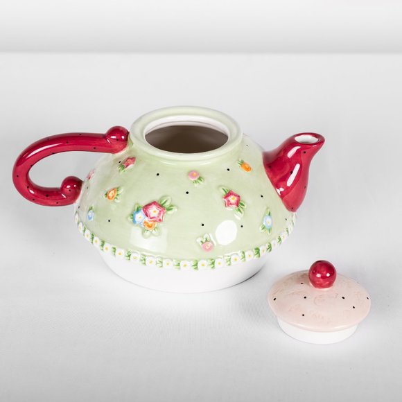 Set of 5 Mary Engelbreit Collectible Tea Pots - Picture 12 of 15